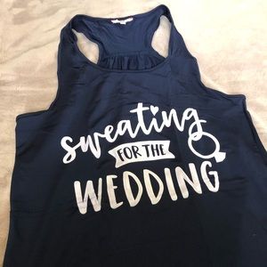 Wedding Workout Tank Top